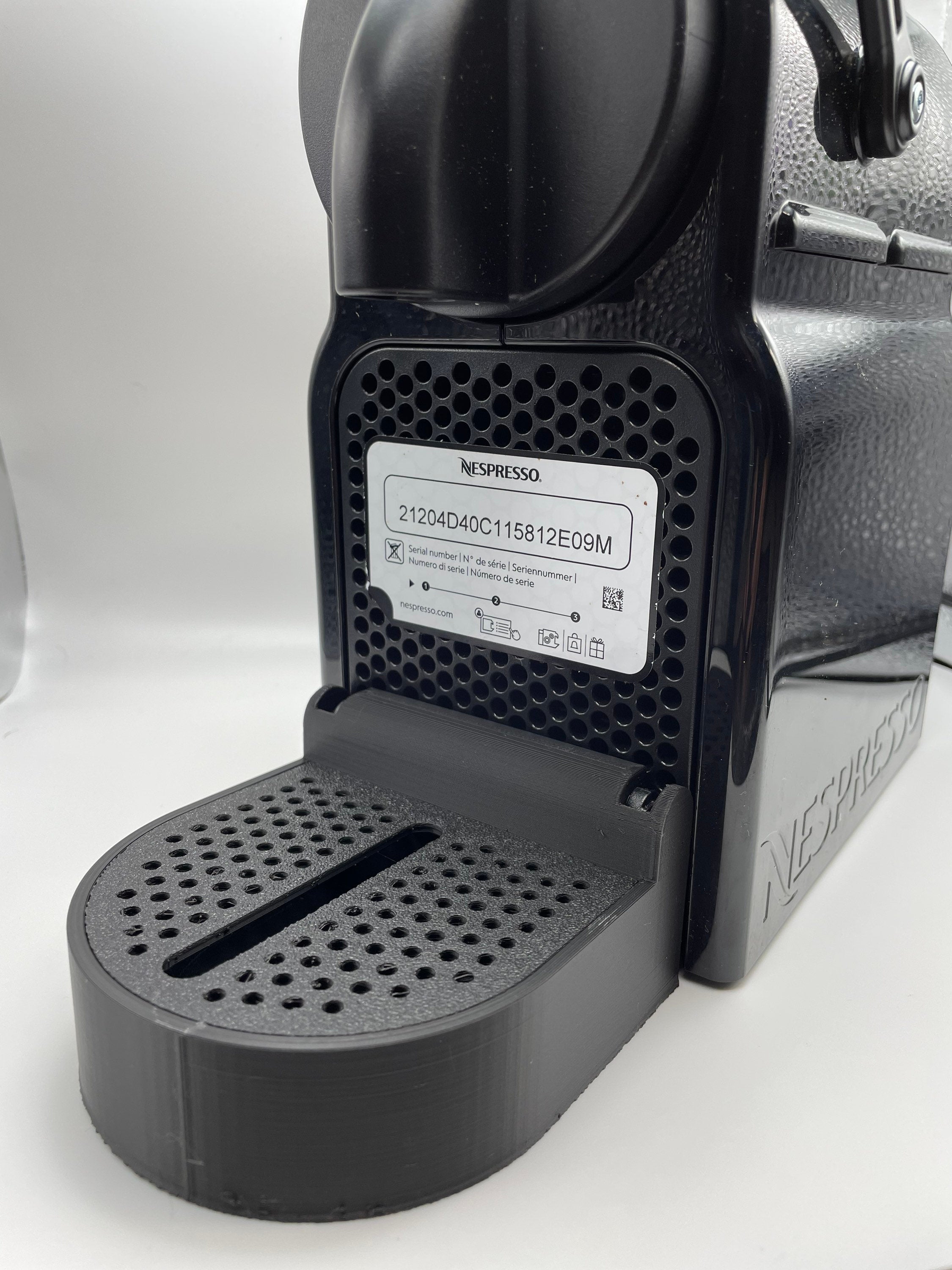 Nespresso Inissa (by DeLonghi) (EN80B) “regular” Sized Mug Replacement Drip Tray and Grate