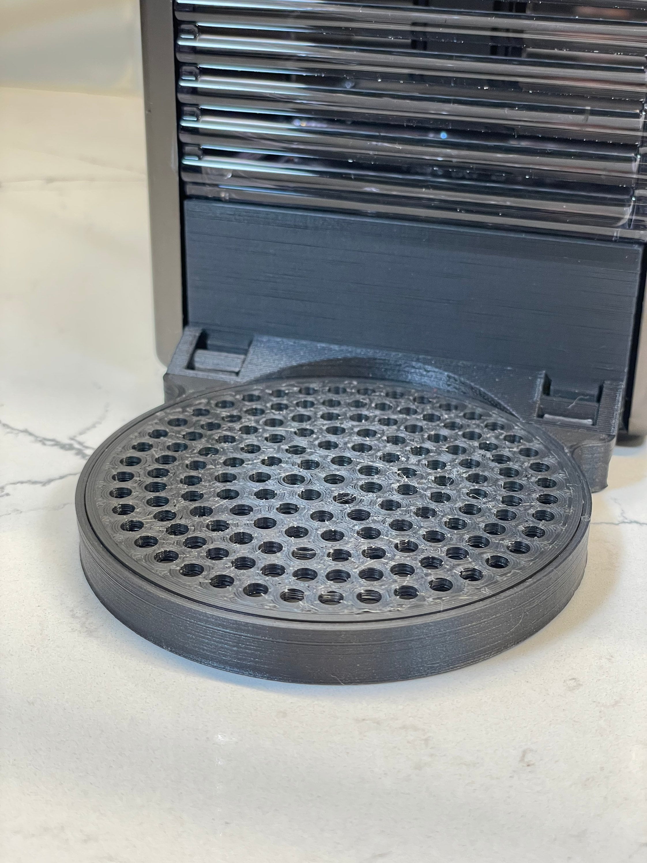 Nespresso BEC430TTN Pixie Espresso Machine by Breville Drip Tray to Use Larger Mugs