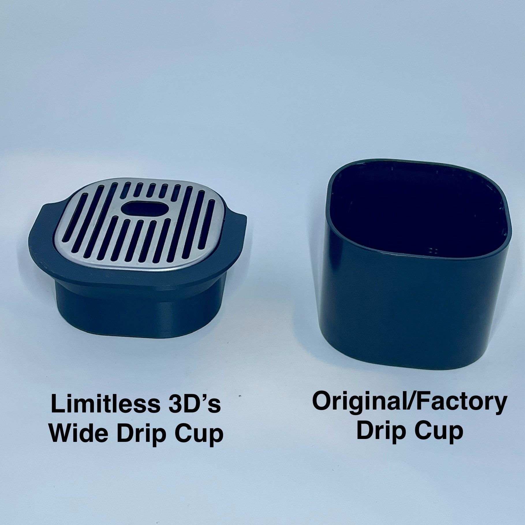 Nespresso Lattissima One Upgraded (Lowered/Wide Lip) Drip Cup (EN510B By DeLonghi).